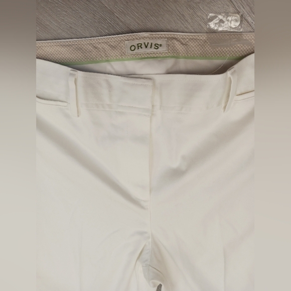 ORVIS Everyday Chino Ankle Pants Size 14 - Picture 3 of 4